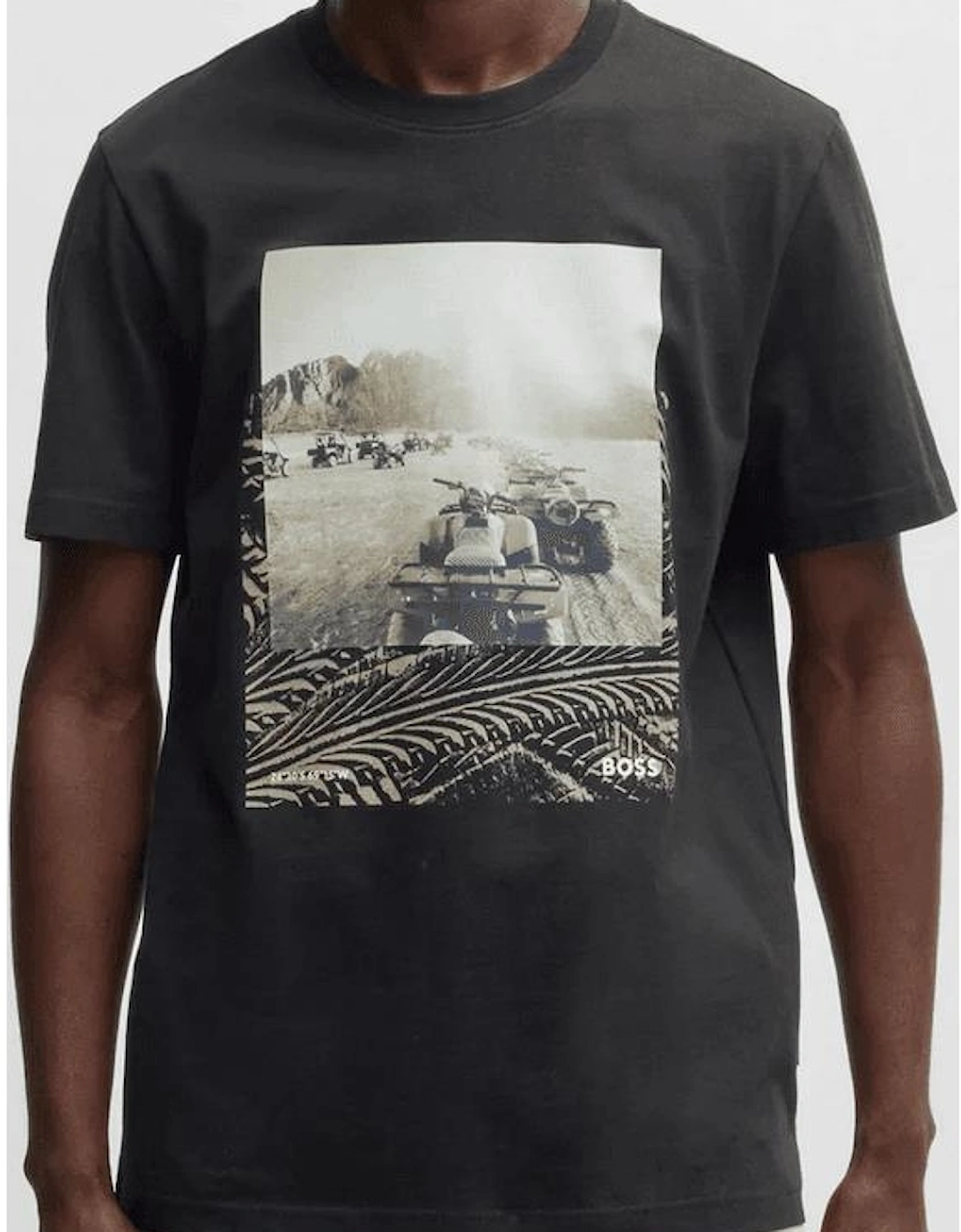 Te_Dunetrace Photographic Print Black T-Shirt