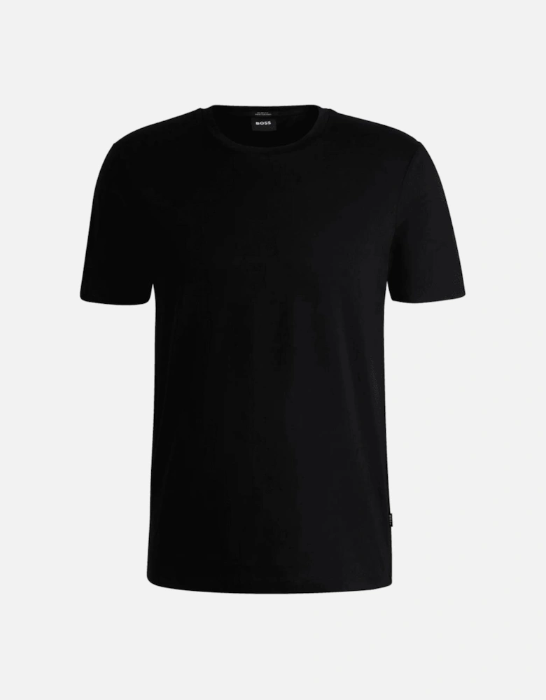 Tessler 150 Slim Fit Black T-Shirt