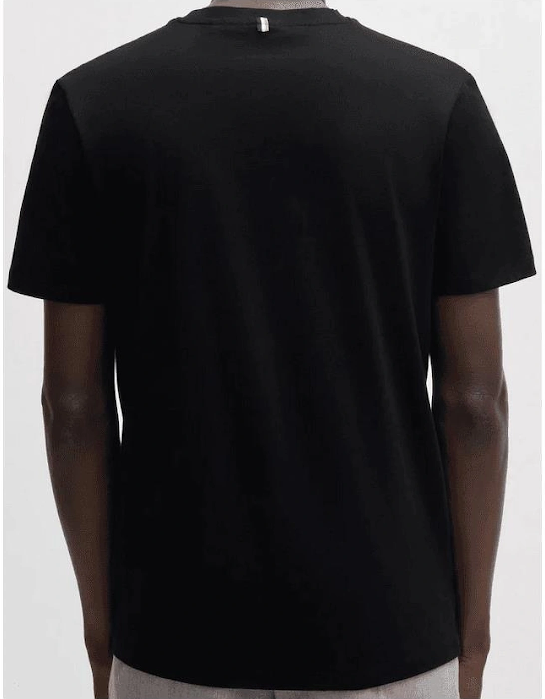 Tessler 150 Slim Fit Black T-Shirt