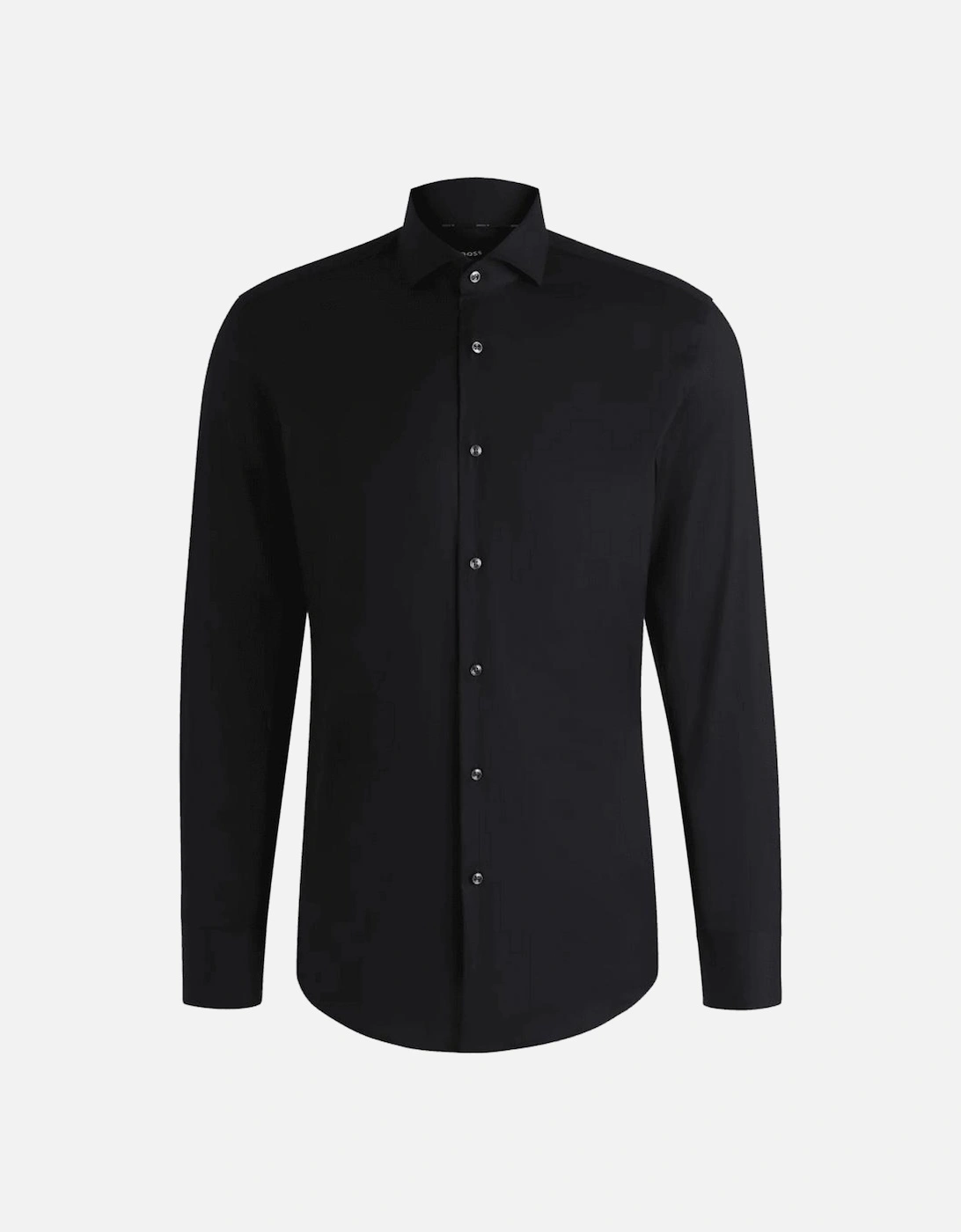 P-Hank-Spread Slim Fit Black Shirt, 4 of 3