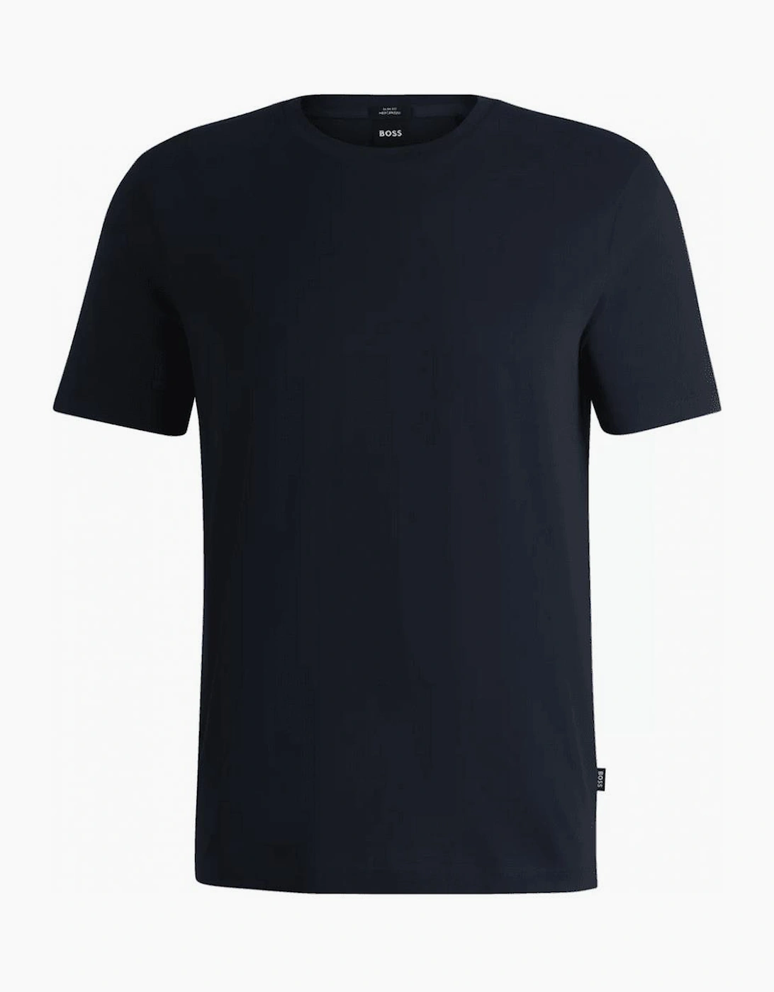Hugo Boss Men's Black Tessler 150 Slim Fit Navy T-Shirt - Size: 44