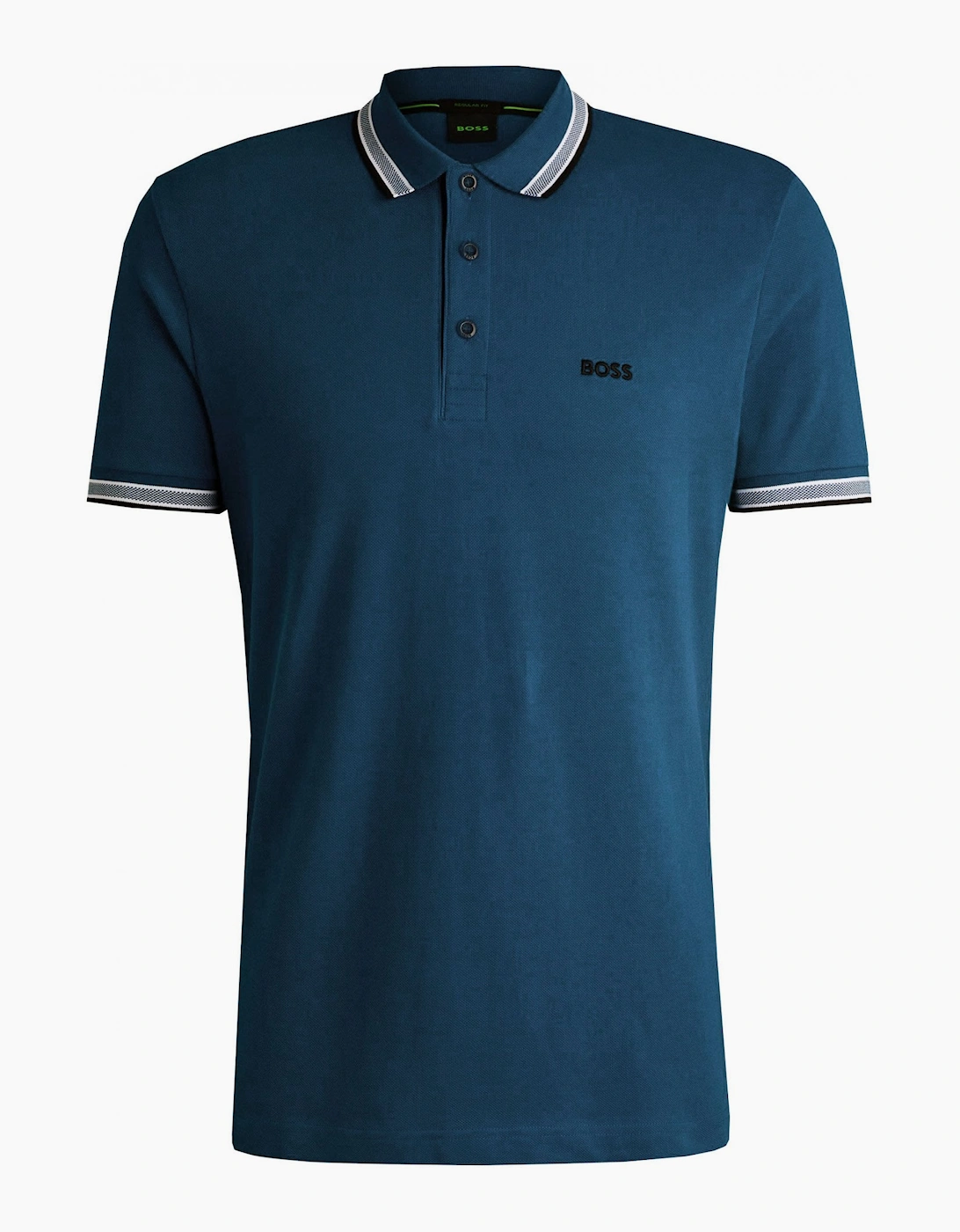 Hugo Boss Men's Navy Blue Paddy Polo Shirt - Size: 46