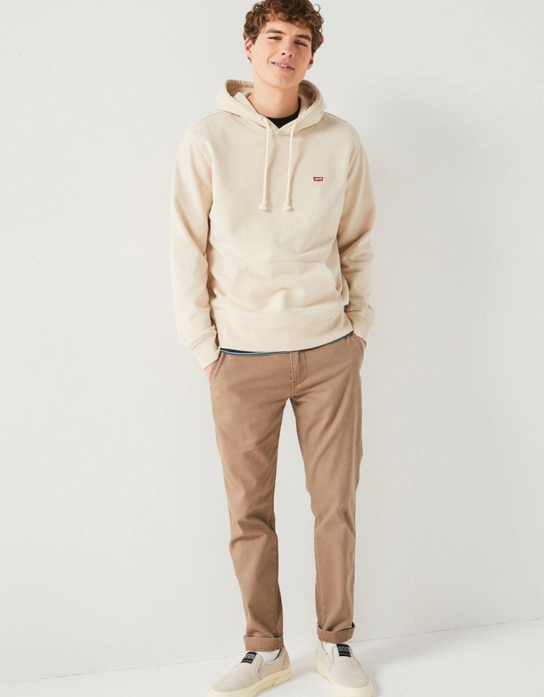 The Original Housemark Logo Hoodie - Beige