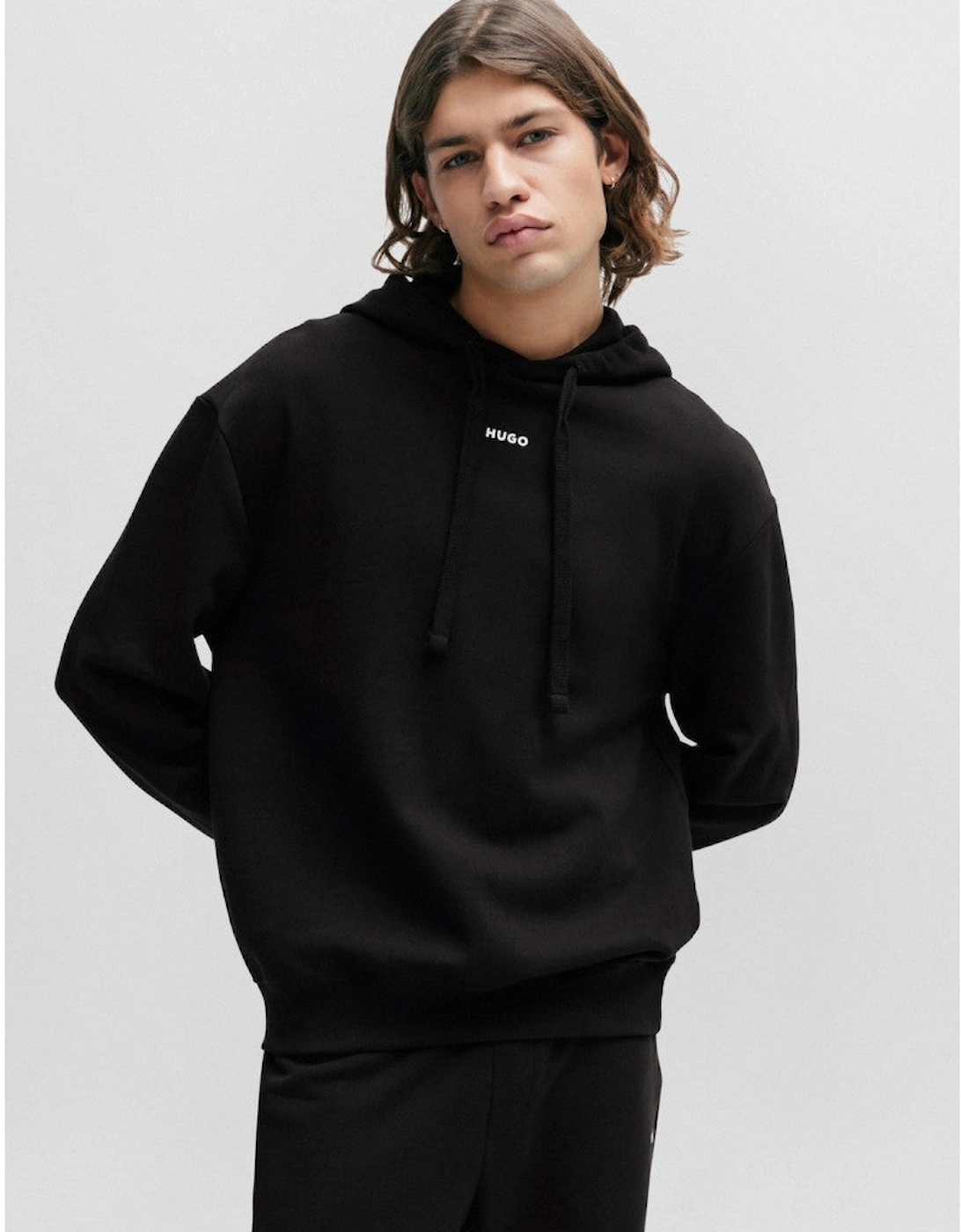 HUGO Dapo Hoody S1-25 001 Black