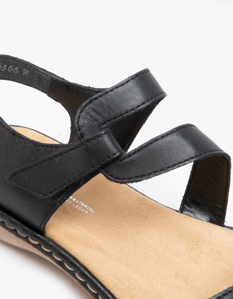 659C7-00 Womens Sandals Black