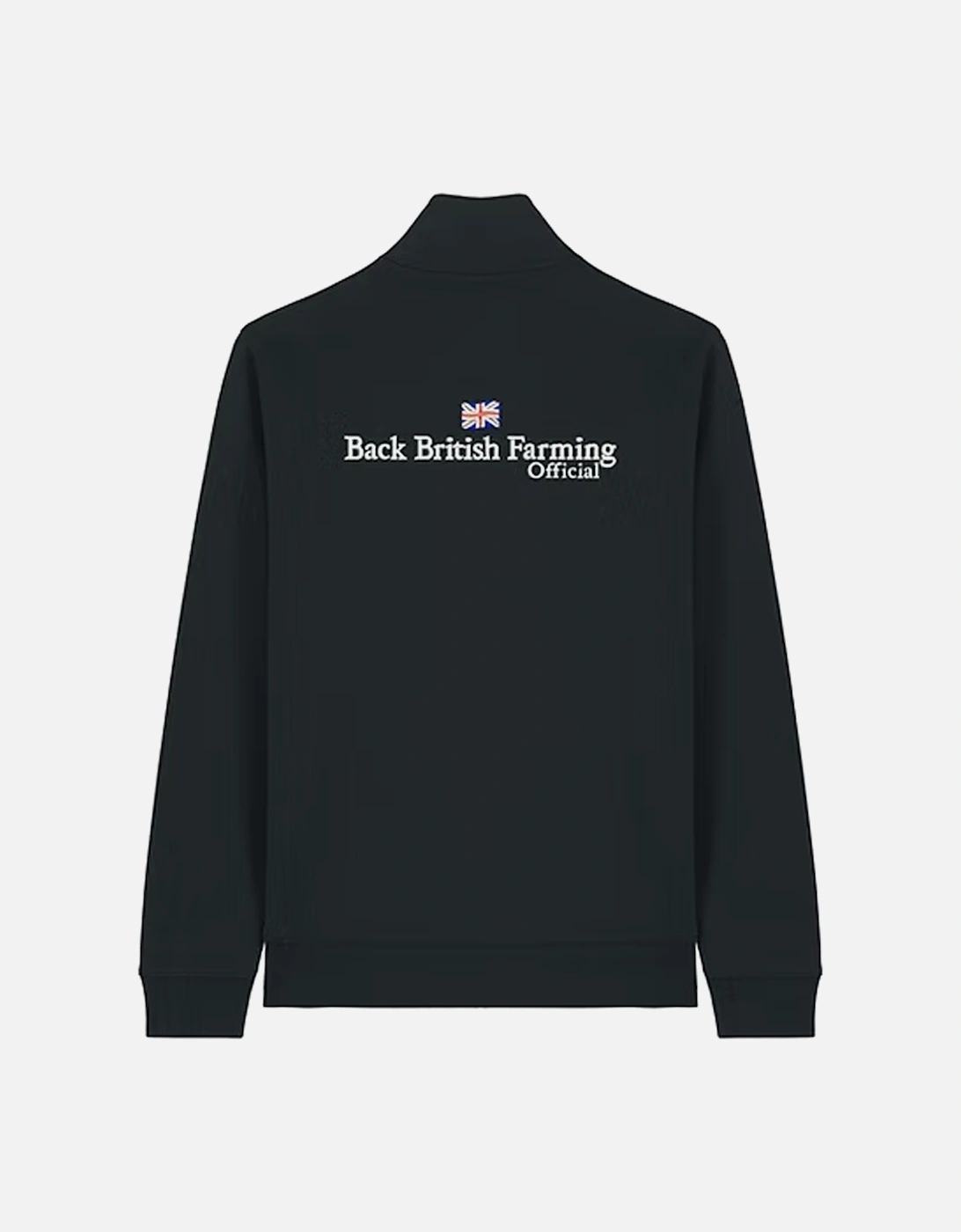 Back British Farming Premium Quarter Zip Black, 3 of 2