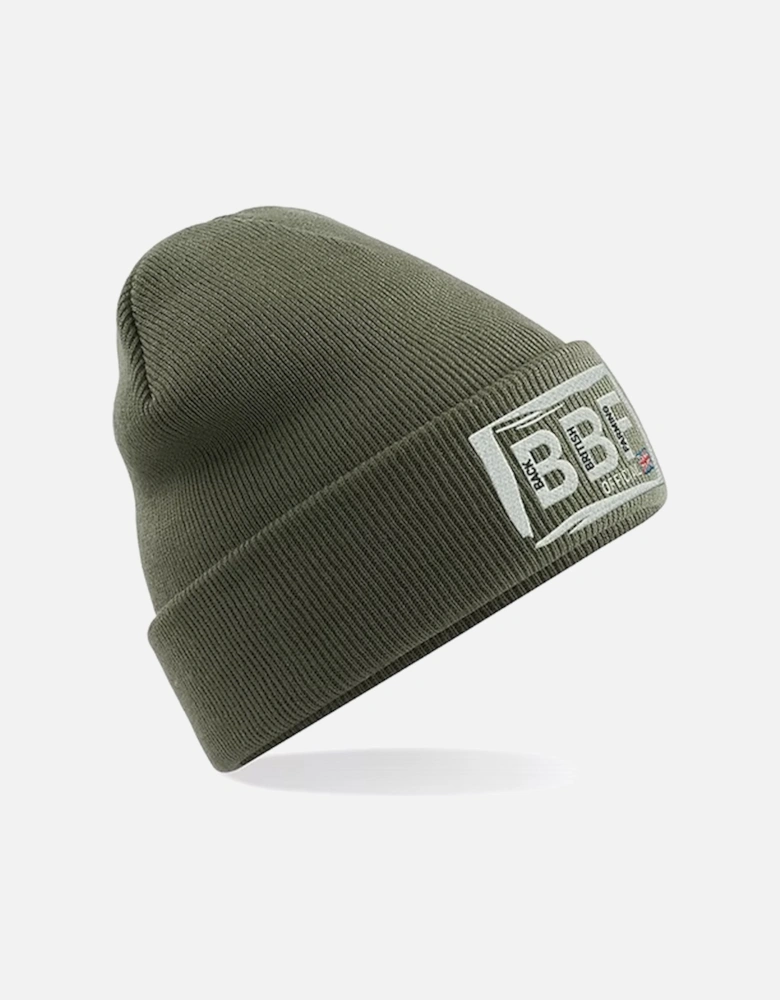 Back British Farming Unisex Beanie Hat Forest Green