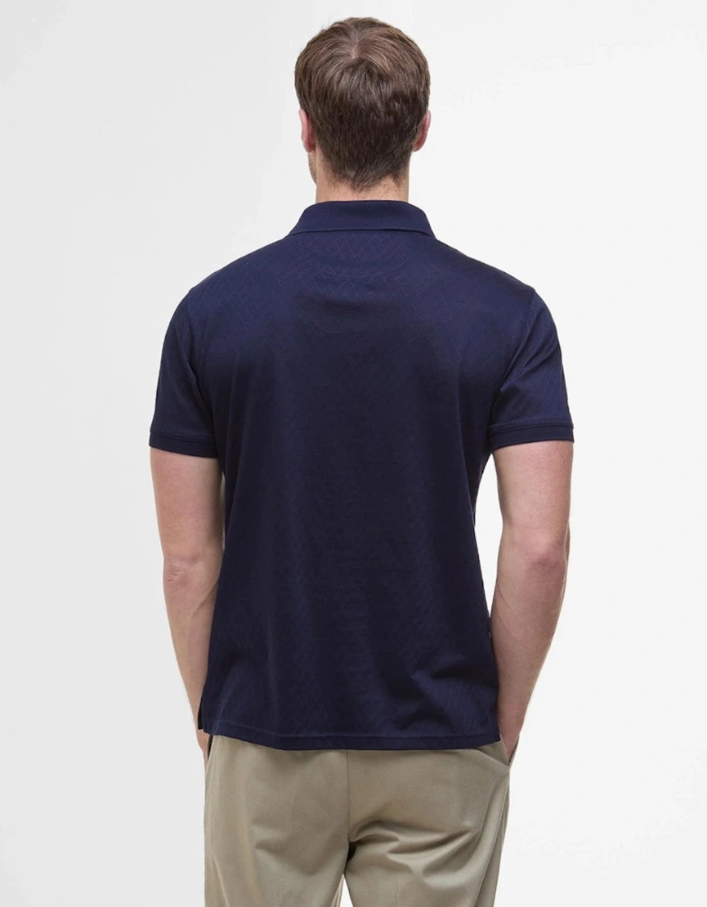 Sutton Tailored Fit Polo NY91 Navy