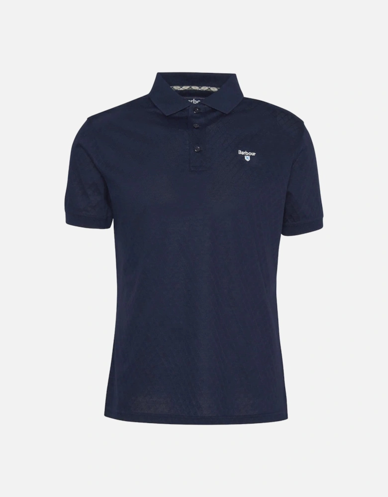 Sutton Tailored Fit Polo NY91 Navy