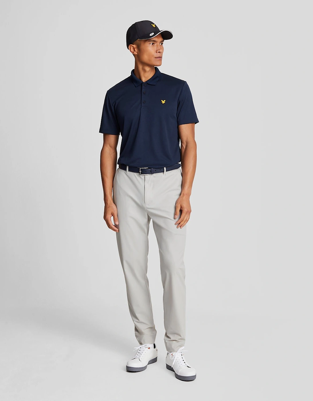 Lyle And Scott Men's White Lightweight Golf Technical Trackies - : Size 28