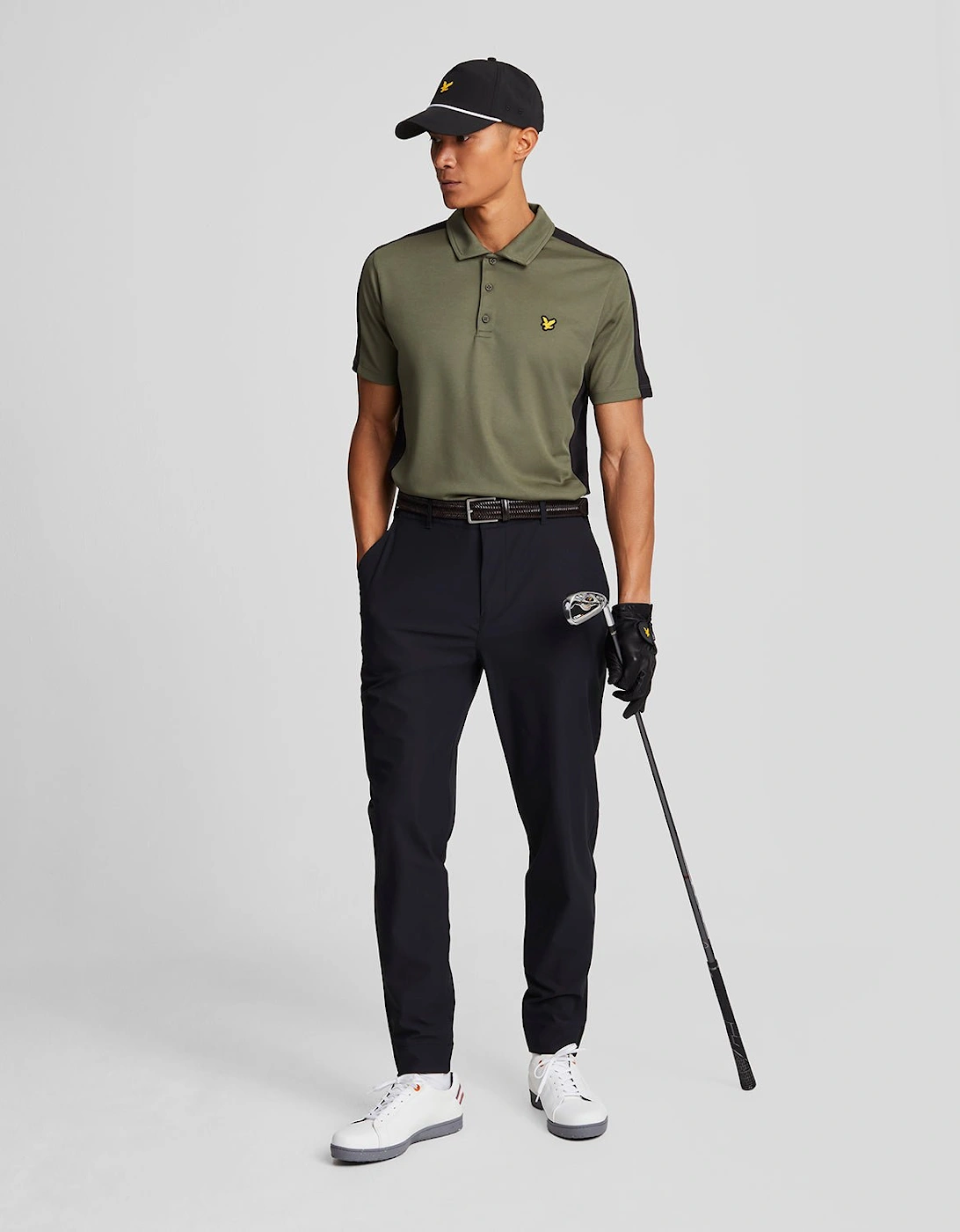 Lyle And Scott Men's Black Lightweight Golf Technical Trackies - : Size 28