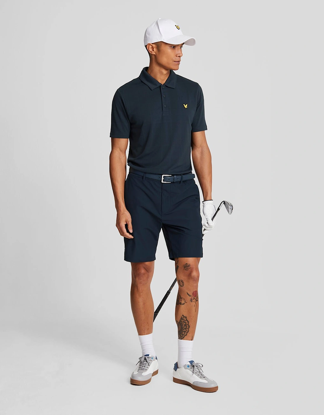 Lyle And Scott Men's Lightweight Technical Shorts - Navy - Size: 32/32