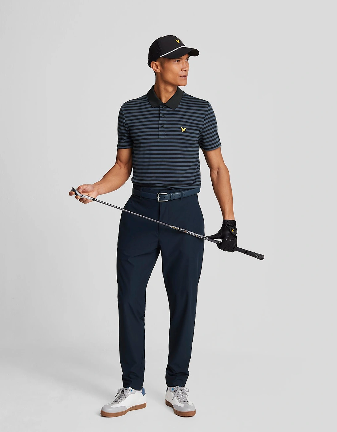 Lyle And Scott Men's Navy Lightweight Golf Technical Trackies - : Size 28