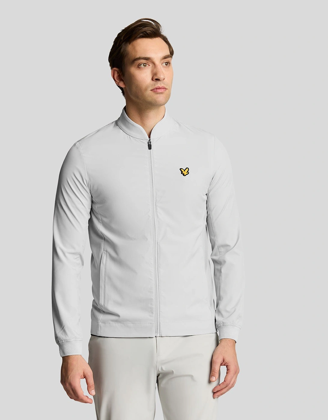 Lyle And Scott Men's Lightweight Jacket - Grey - Size: 40/Regular
