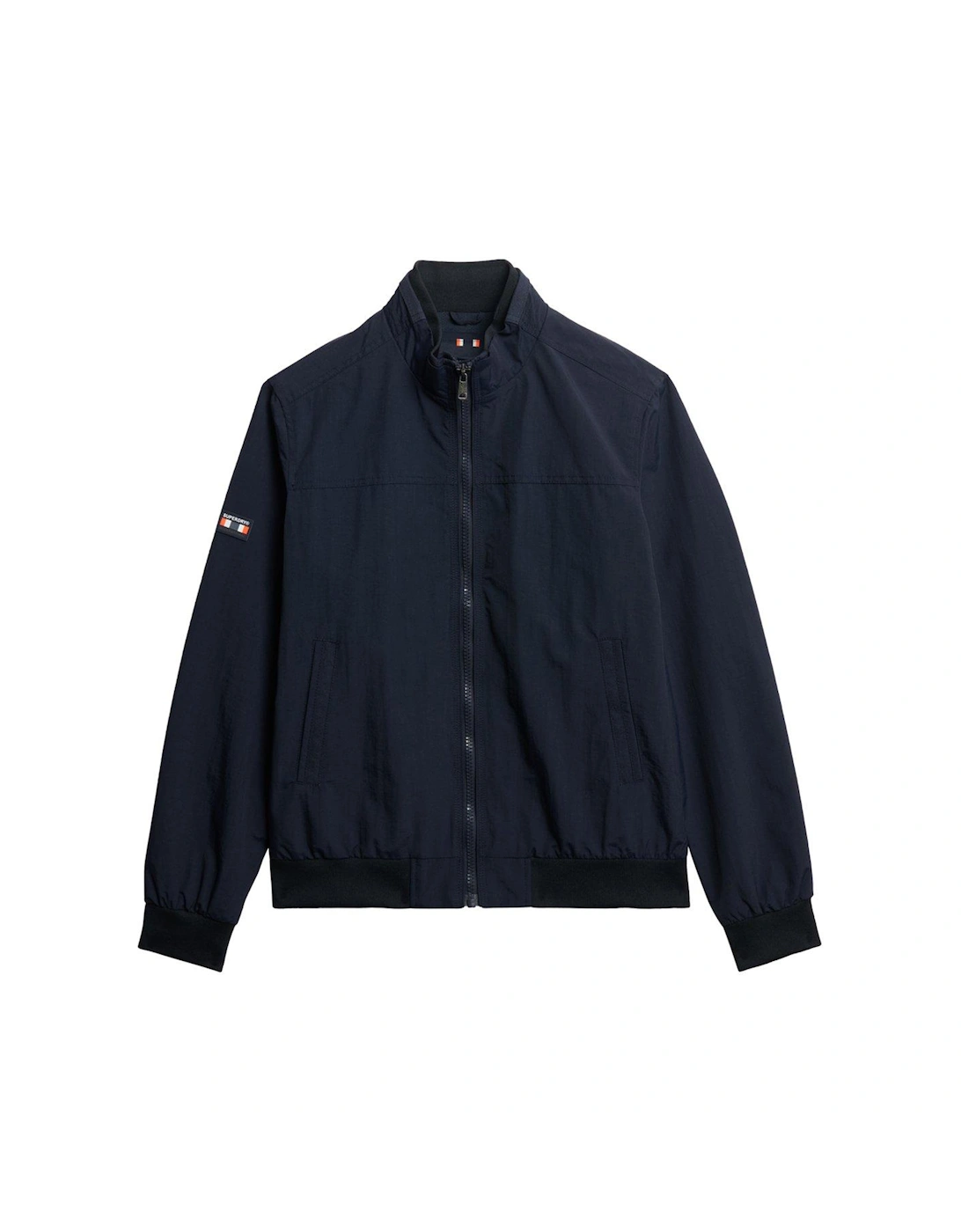 Nylon Harrington Jacket - Navy