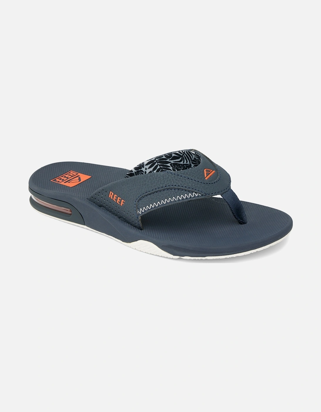 Men's Fanning Sandal Navy/Orange Tropic, 8 of 7