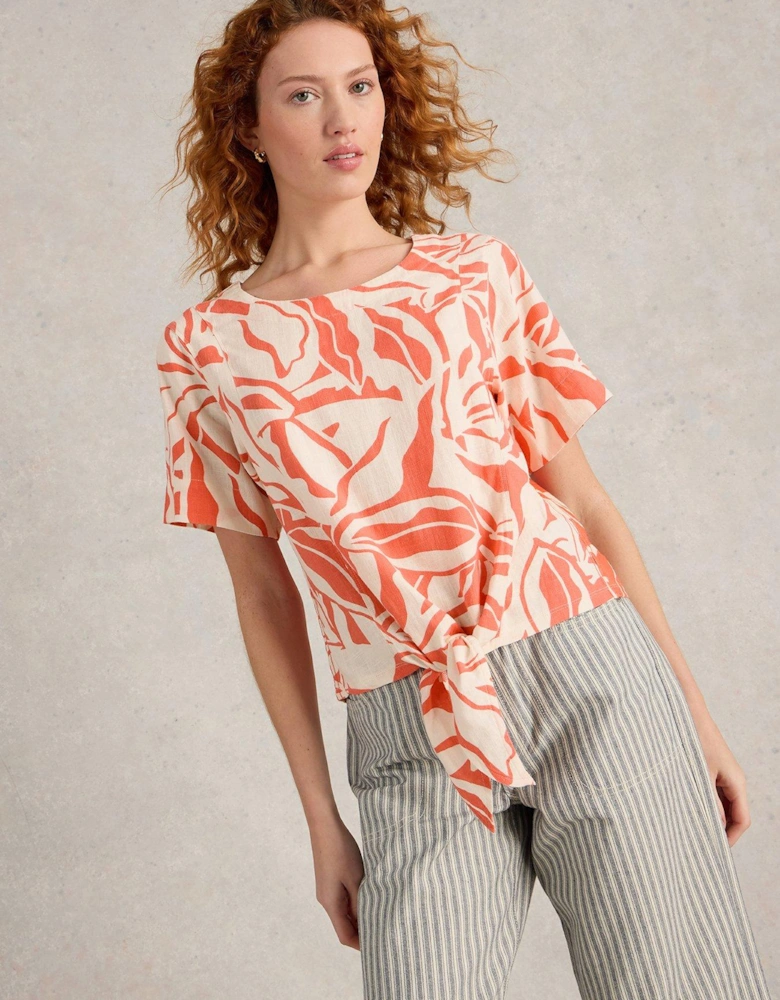 Sara Tie Hem Top