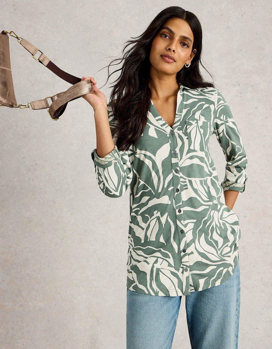 Annie Longline Shirt, 2 of 1