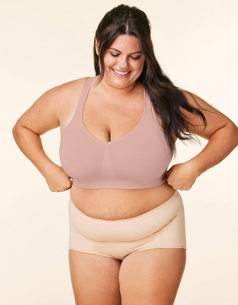 Bravado Full Cup Everyday Sculpt Seamless, Wirefree Bra - Cameo