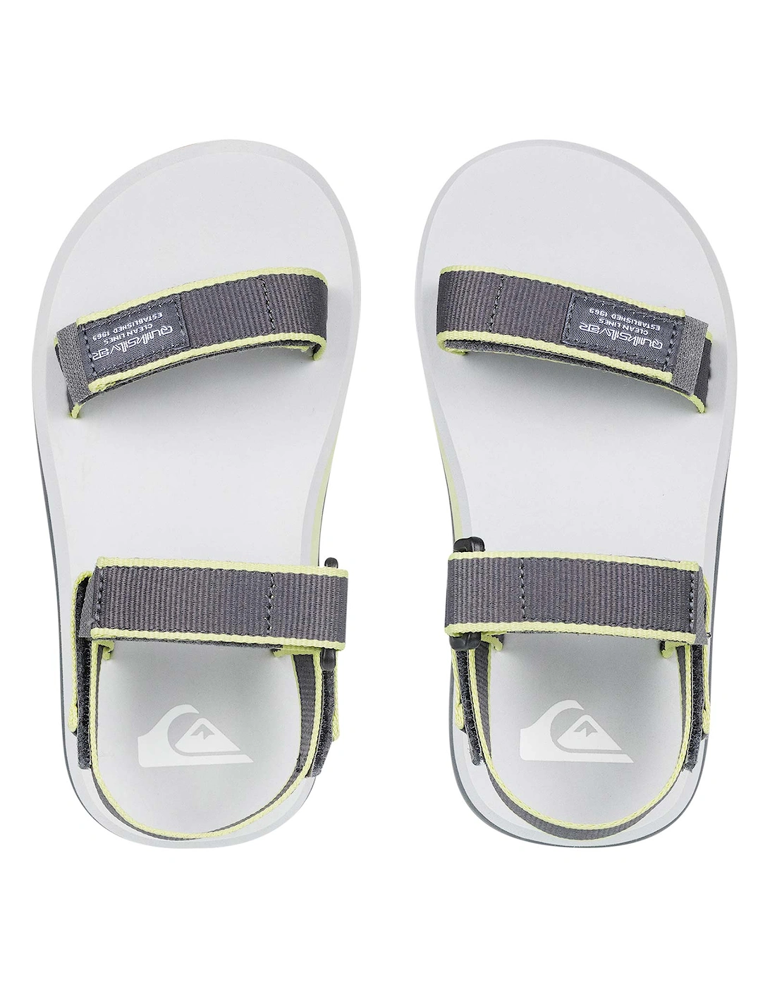 Quiksilver Boy's Quiksilver Kids Monkey Caged Sandals - Grey