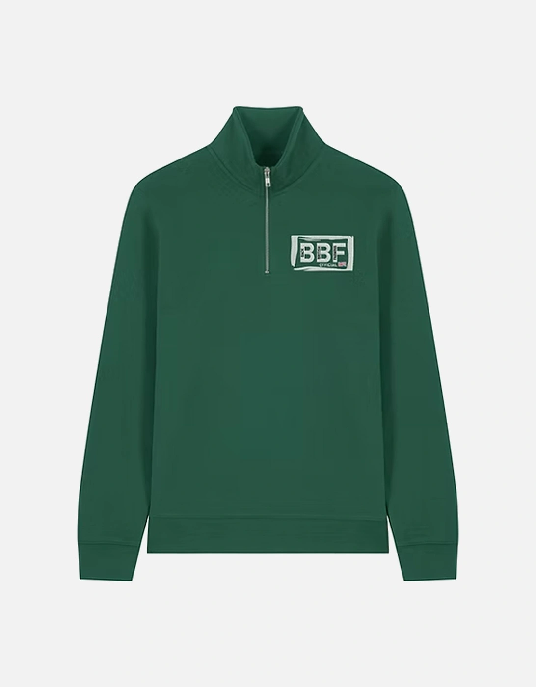 Back British Farming Premium Quarter Zip Bottle Green, 2 of 1