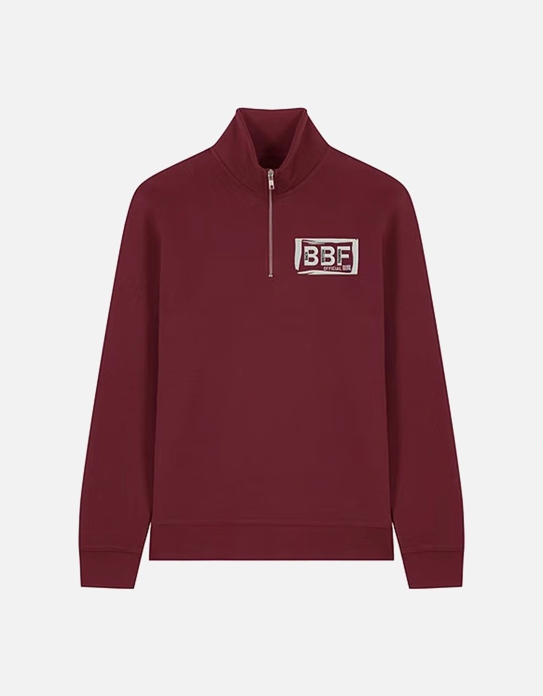 Back British Farming Premium Quarter Zip Burgundy, 3 of 2