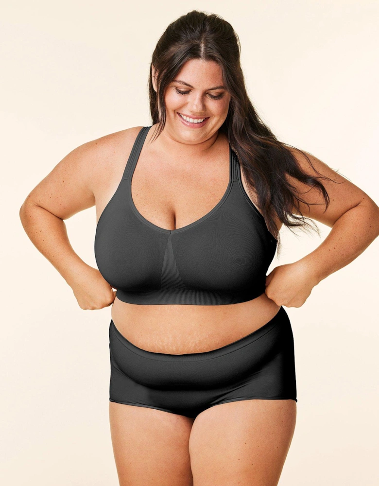 Bravado Full Cup Everyday Sculpt Seamless, Wirefree Bra - Black