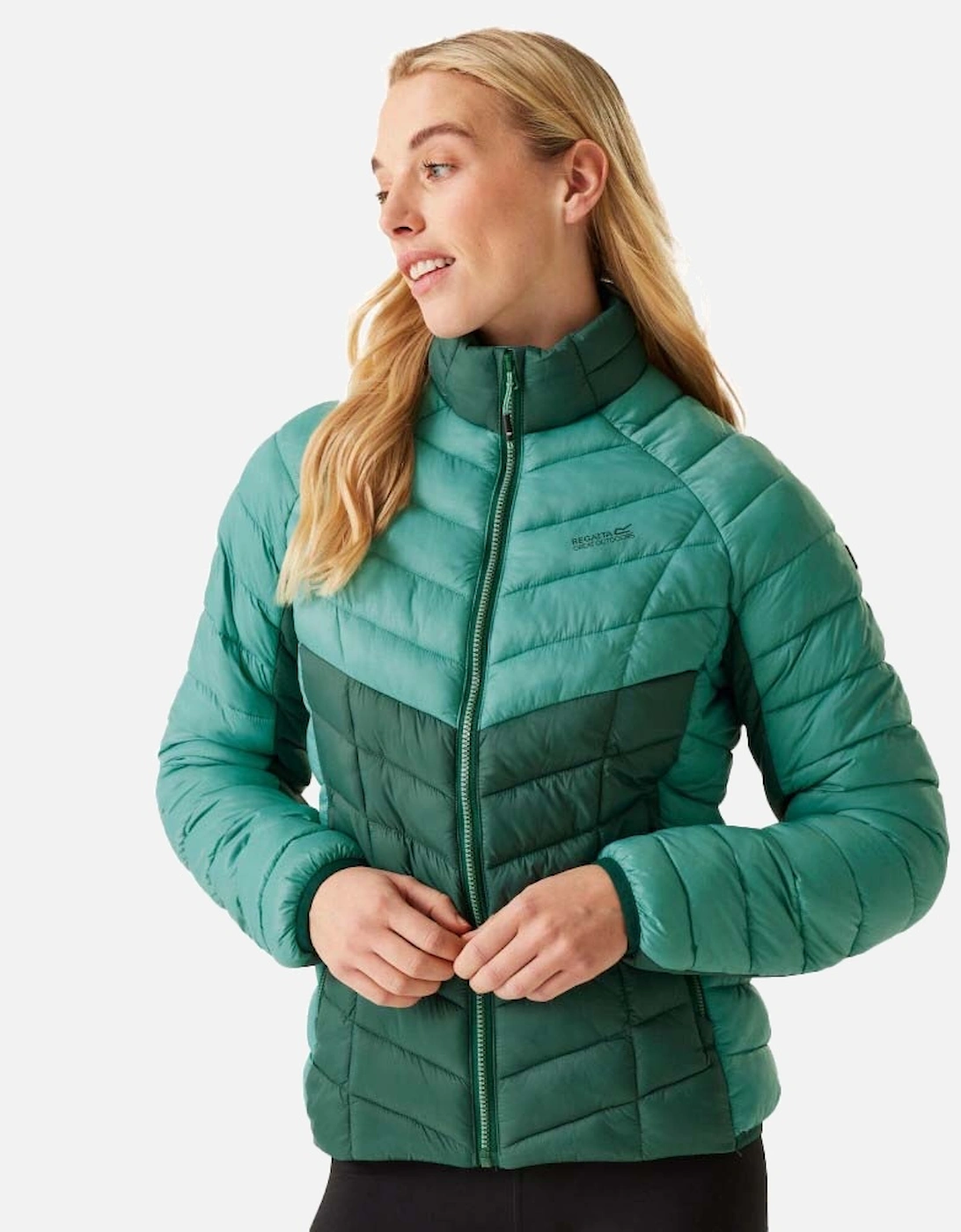 Womens Dalent Full Zip Padded Jacket, 5 of 4