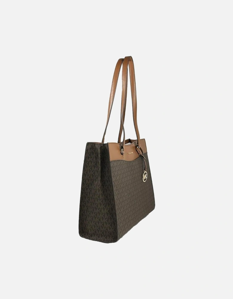 Jet Set Pocket Tote Handbag Women - Brown Tote Bags