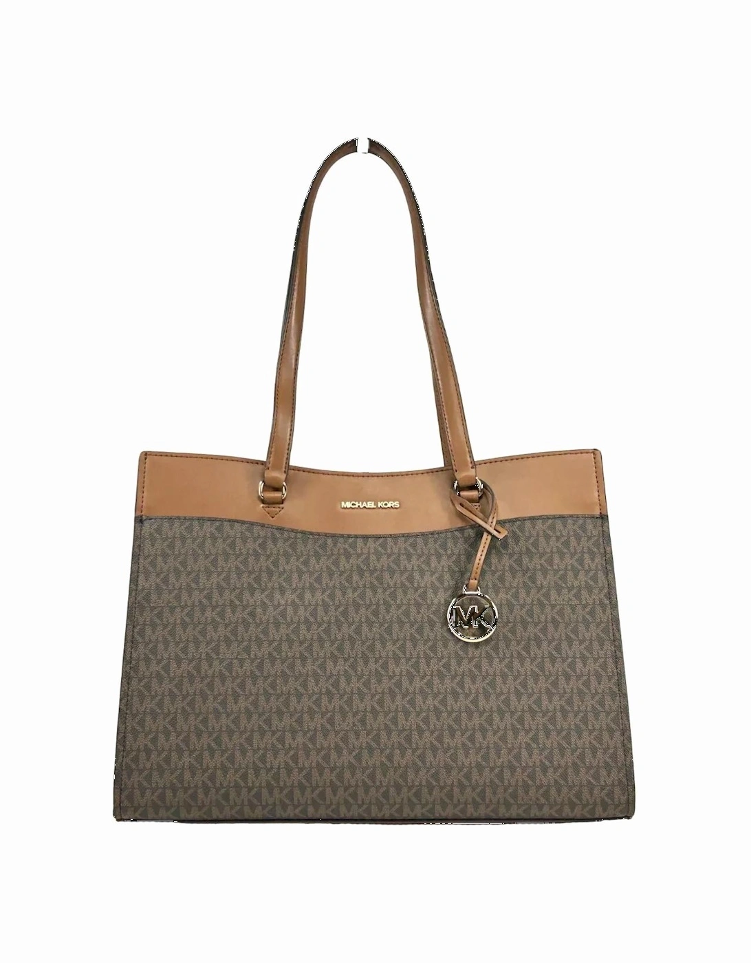 Jet Set Pocket Tote Handbag Women - Brown Tote Bags, 5 of 4