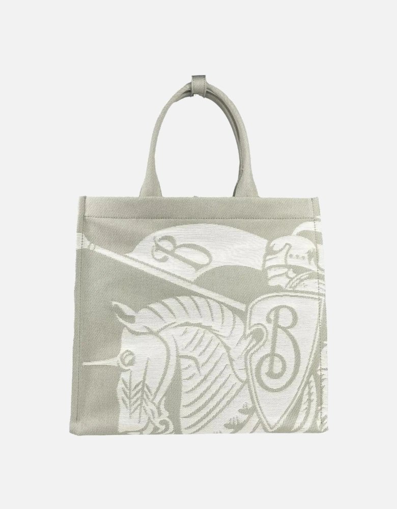 EKD Canvas Tote with Large Knight Logo Women - Beige Tote Bags