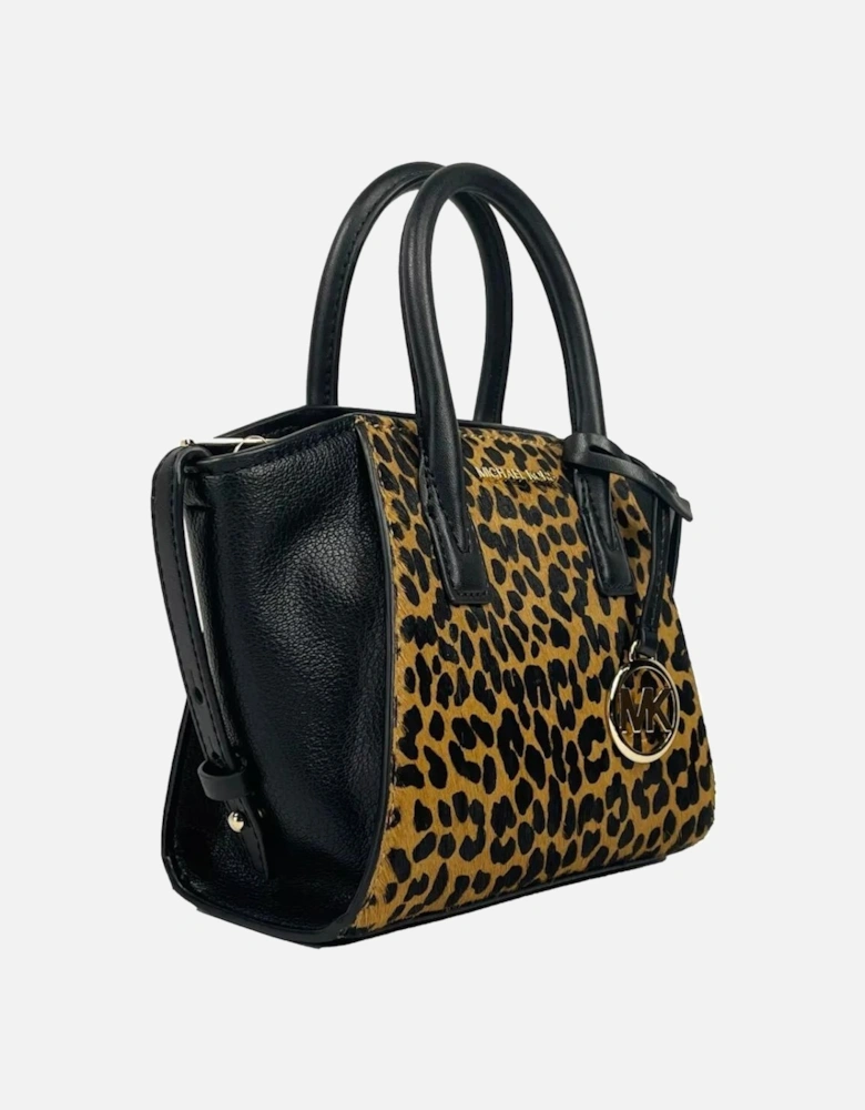 Avril XS Top Zip Satchel Crossbody Bag Women - Cheetah Print Messenger