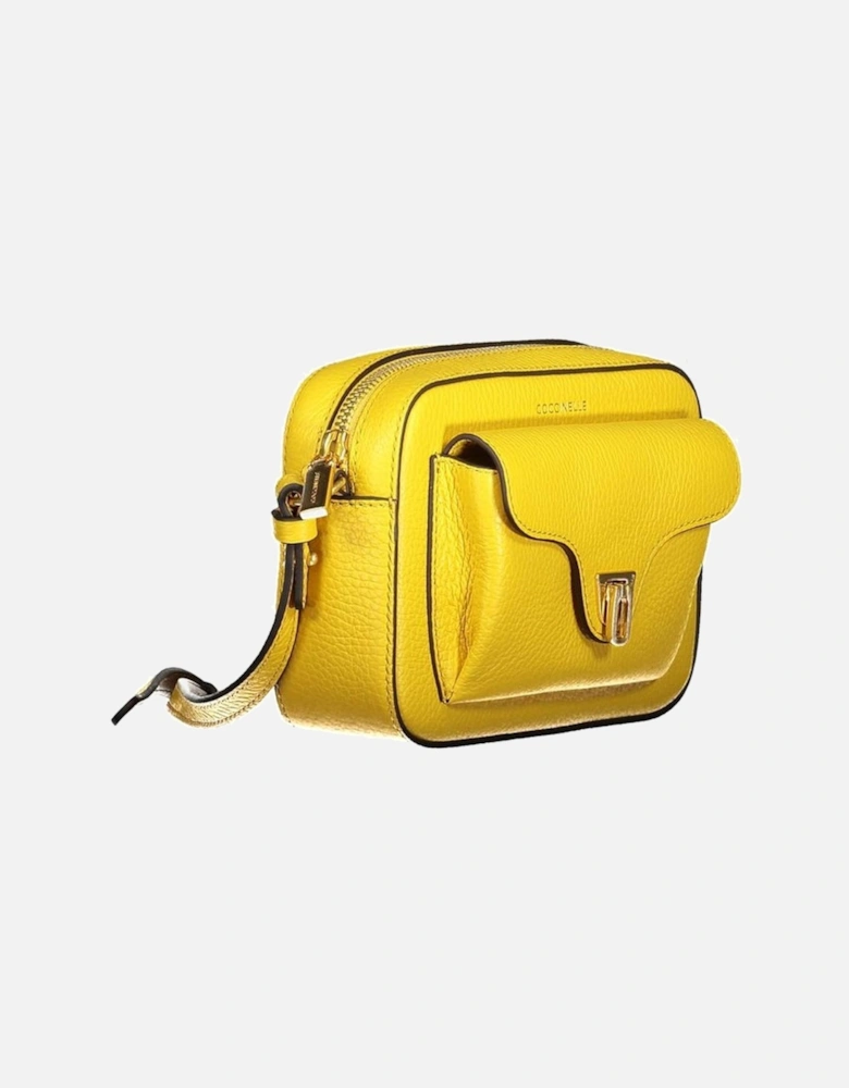 Beat Soft Leather Shoulder Bag Women - Yellow Handbags