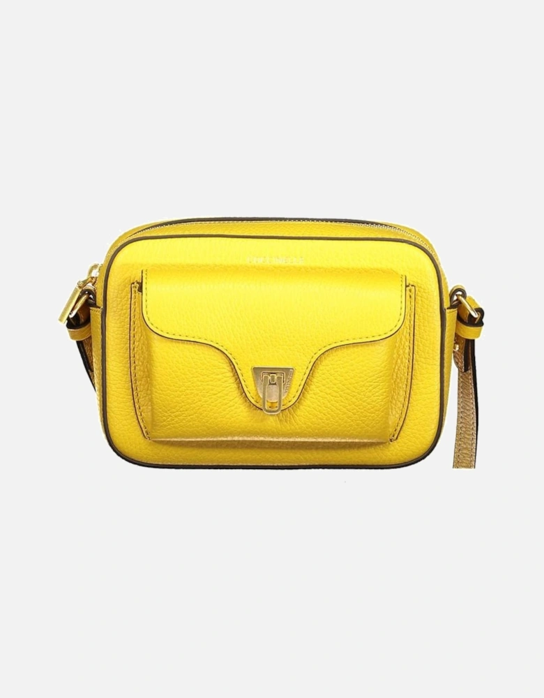 Beat Soft Leather Shoulder Bag Women - Yellow Handbags