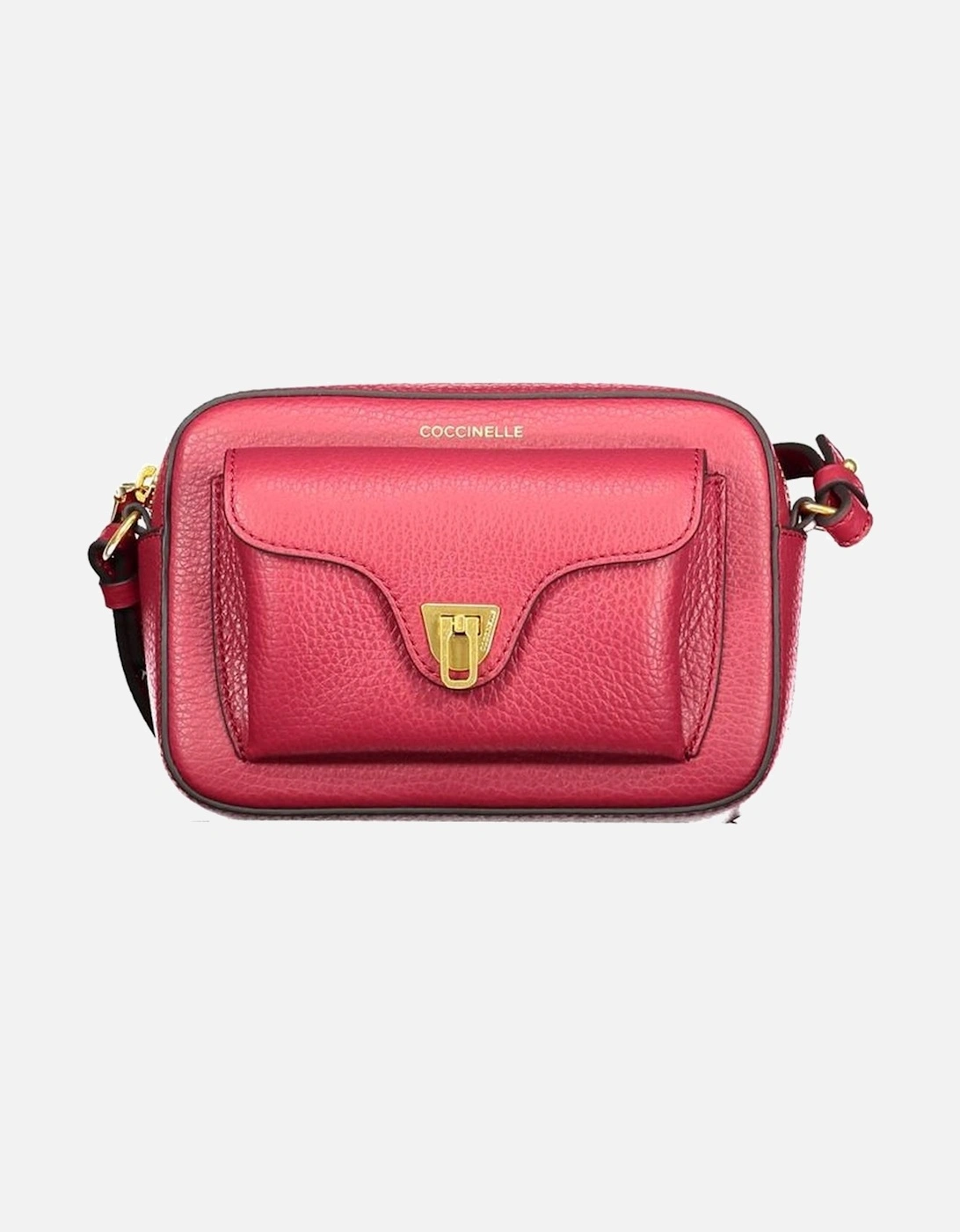 Beat Soft Leather Bag with Adjustable Strap Women - Red Handbags, 4 of 3