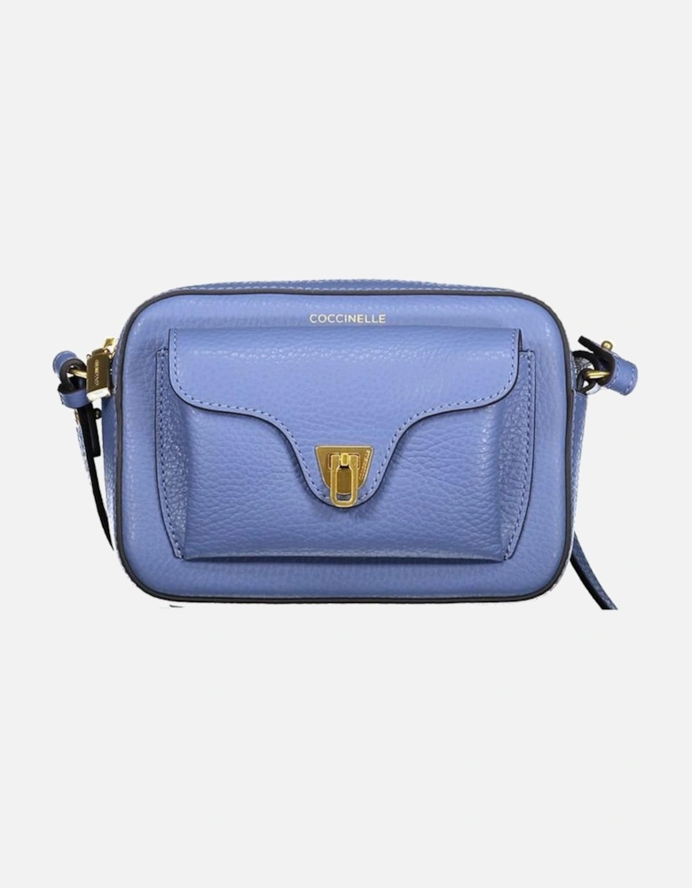 Leather Handbag with Adjustable Strap and Secure Closure Women - Light