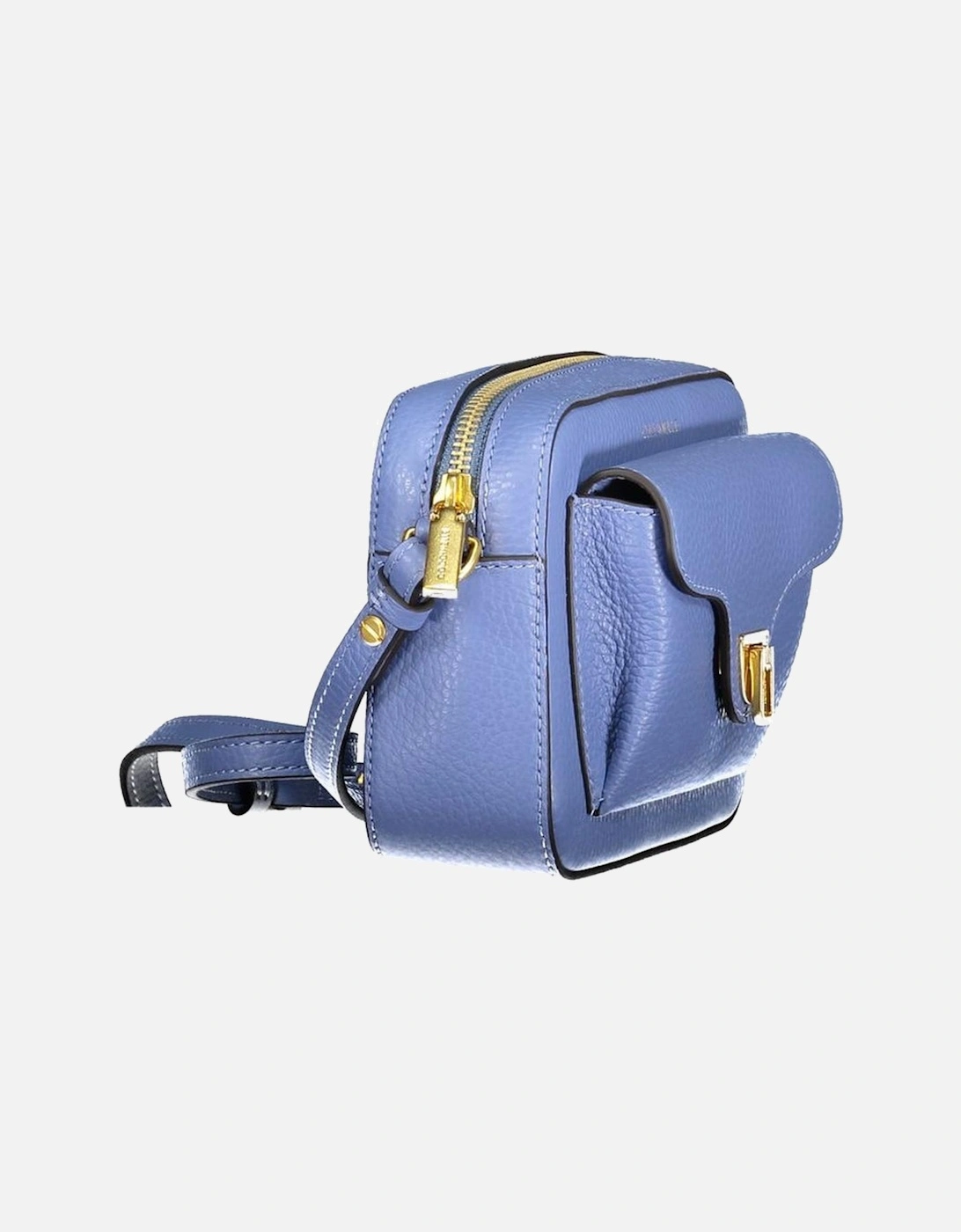 Leather Handbag with Adjustable Strap and Secure Closure Women - Light