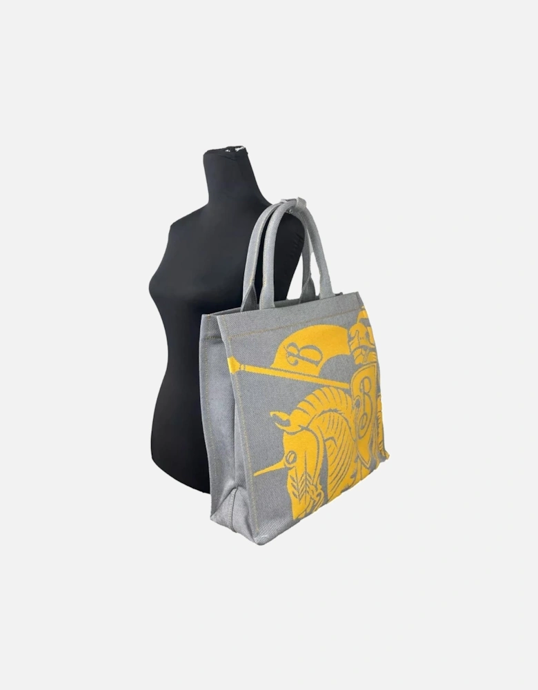 EKD Canvas Tote with Pouch and Twin Straps Women - Sunflower Gray Tote