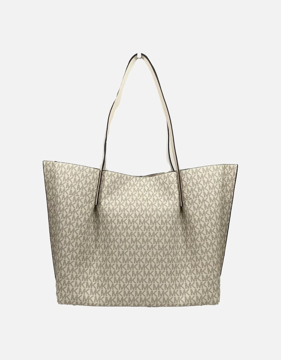 Emilia Large East West Bucket Tote Bag Women - Light Cream