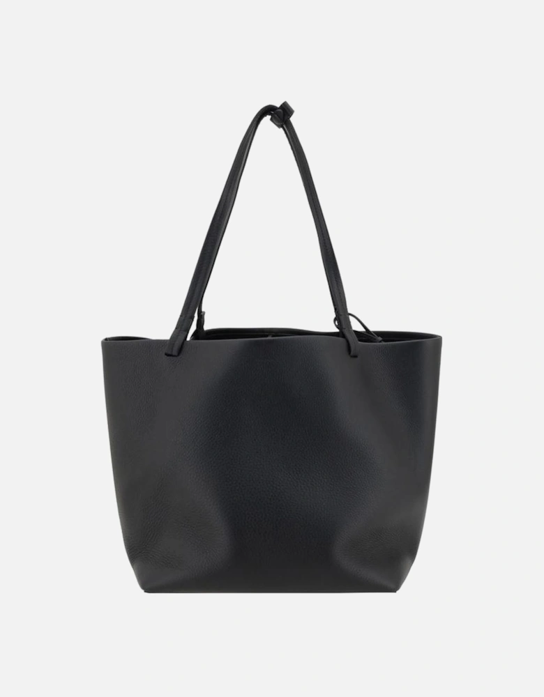 Calfskin Park Tote Bag with Internal Pouch Women - Black Shoulder Bags