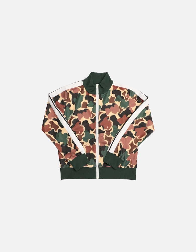 Juniors Allover Print Track Top