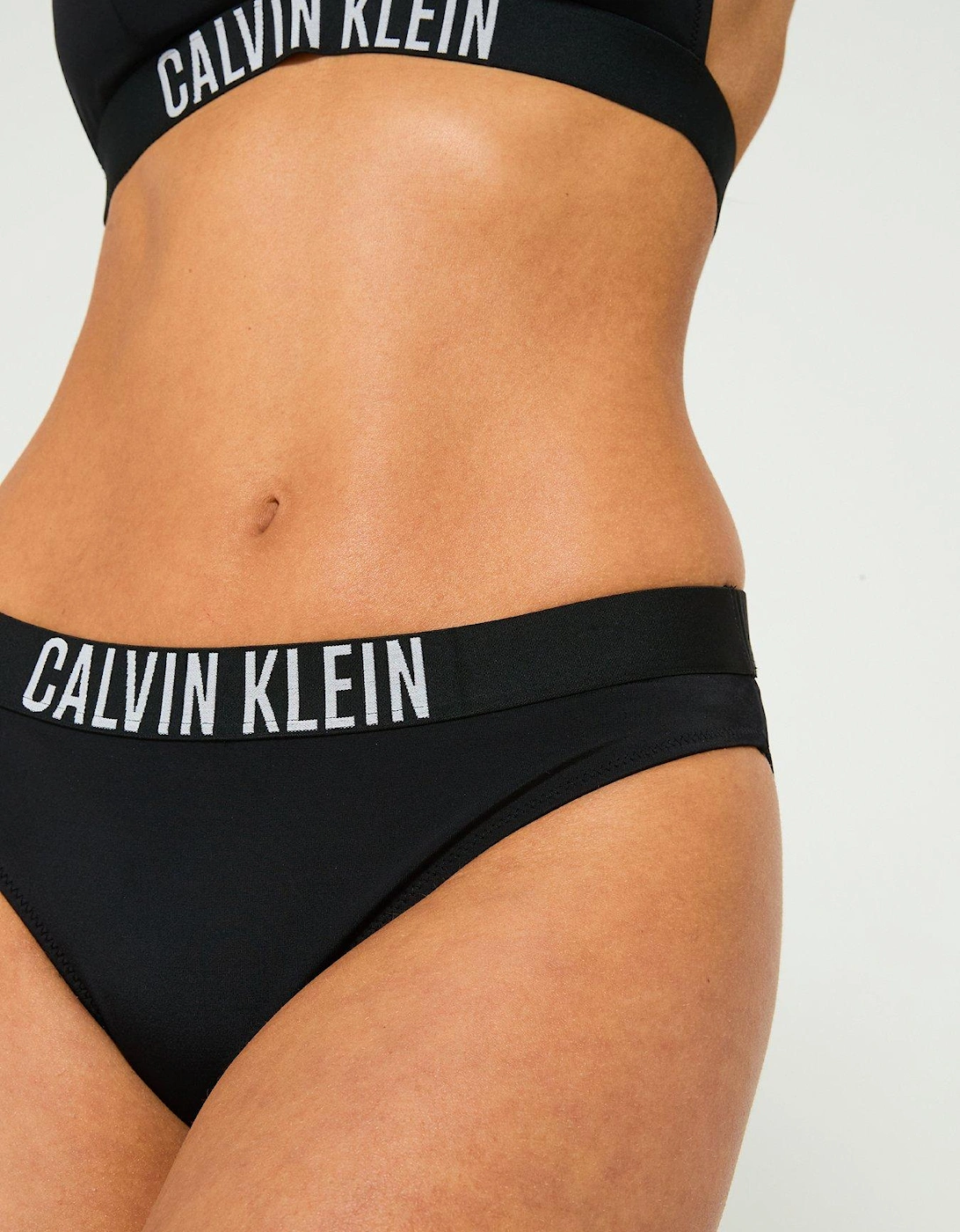 Logo Band Bikini Brief - Black