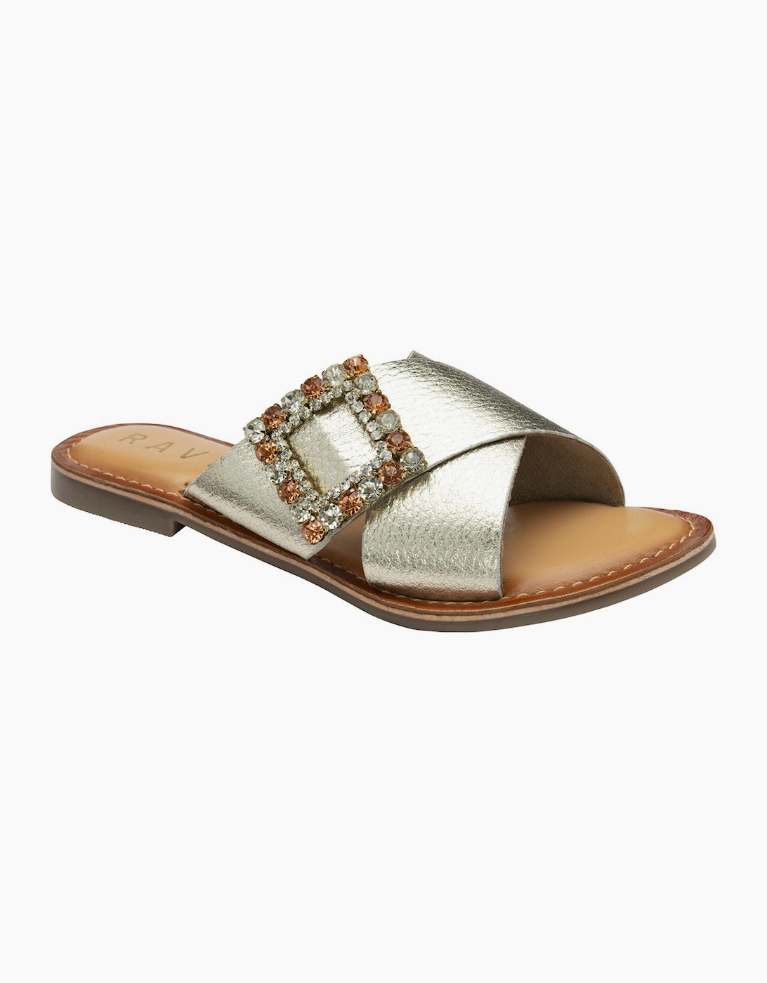 Ravel Women's Polmont II Womens Sandals - Gold - Size: 7