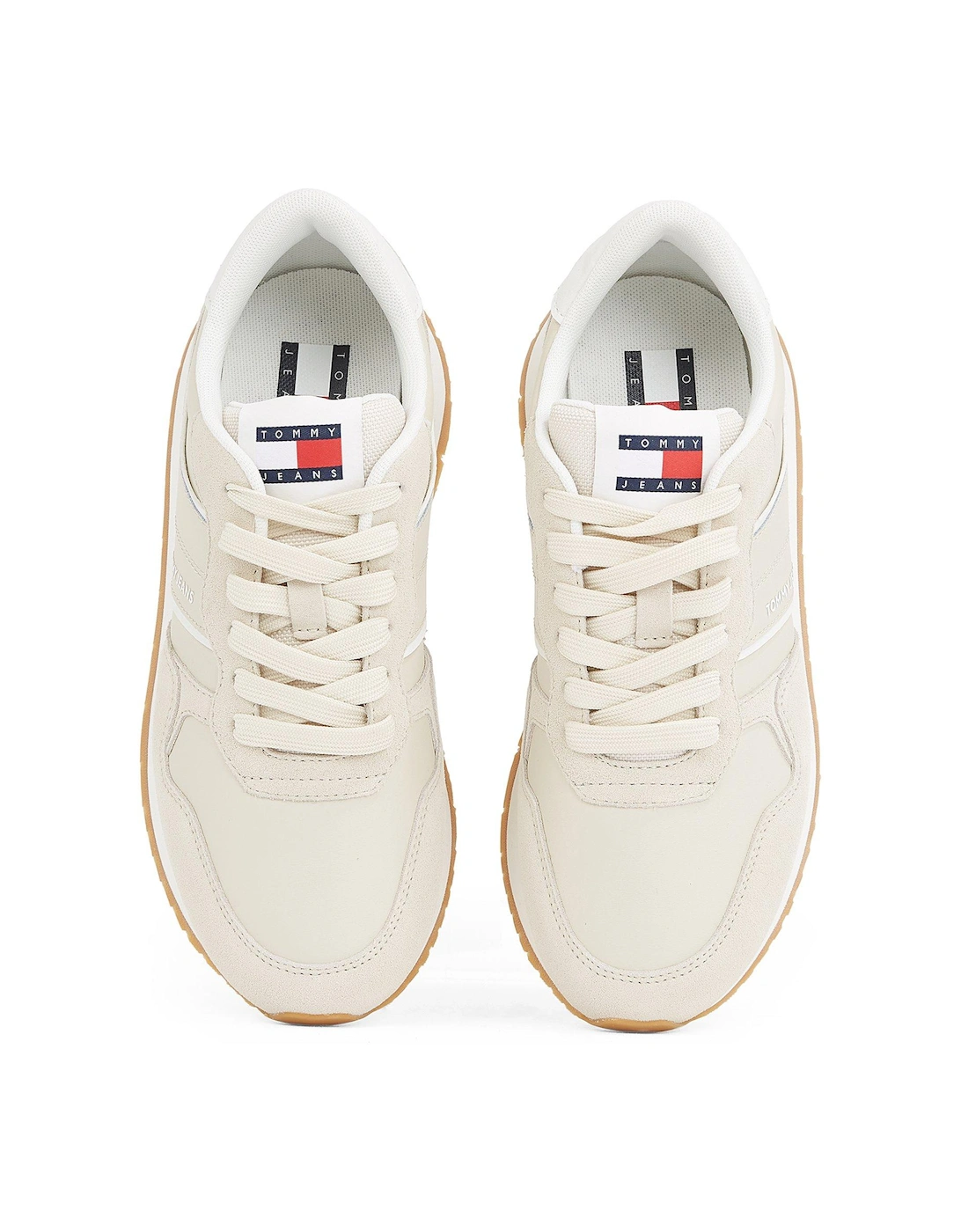 Eva Retro Runner Trainers - White