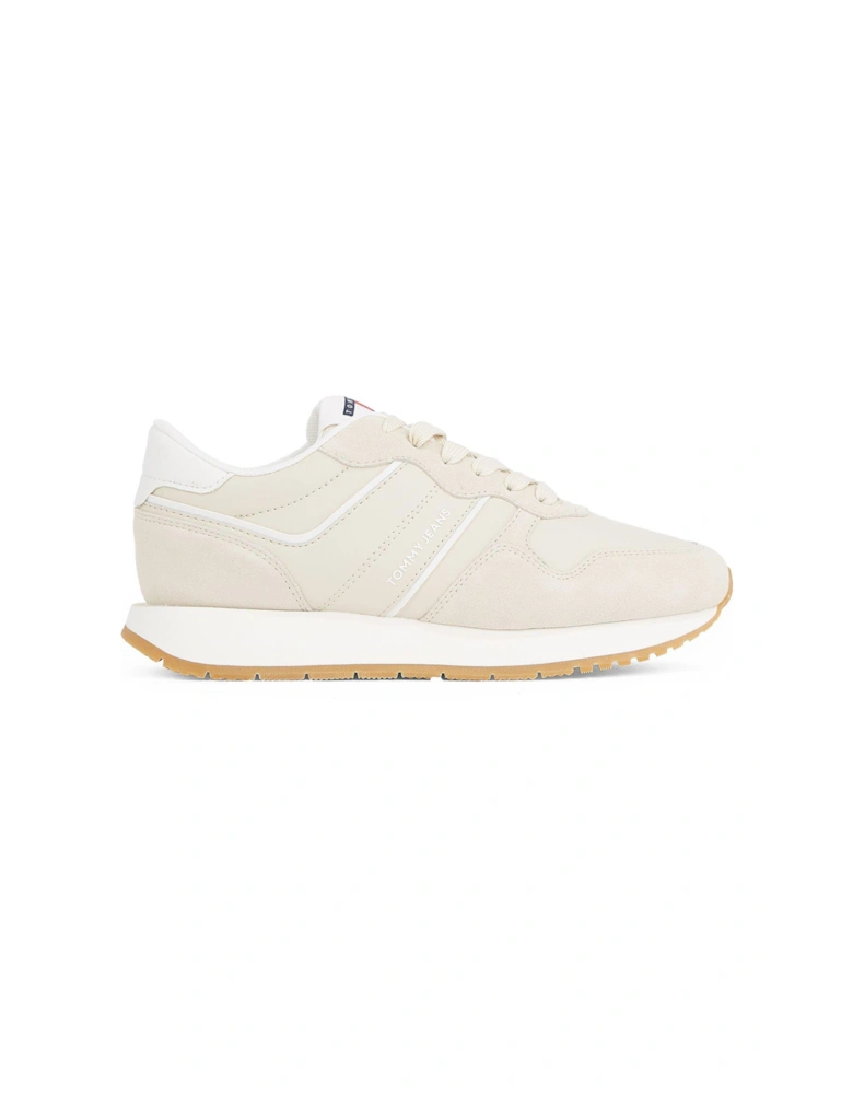 Eva Retro Runner Trainers - White