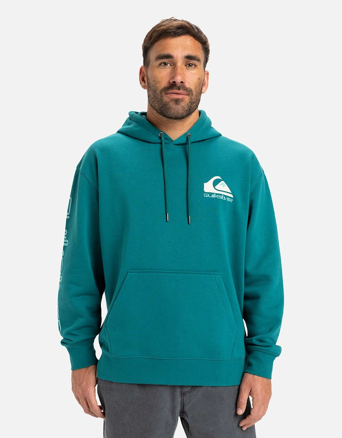 Mens Omni Logo Hood Hoodie, 2 of 1