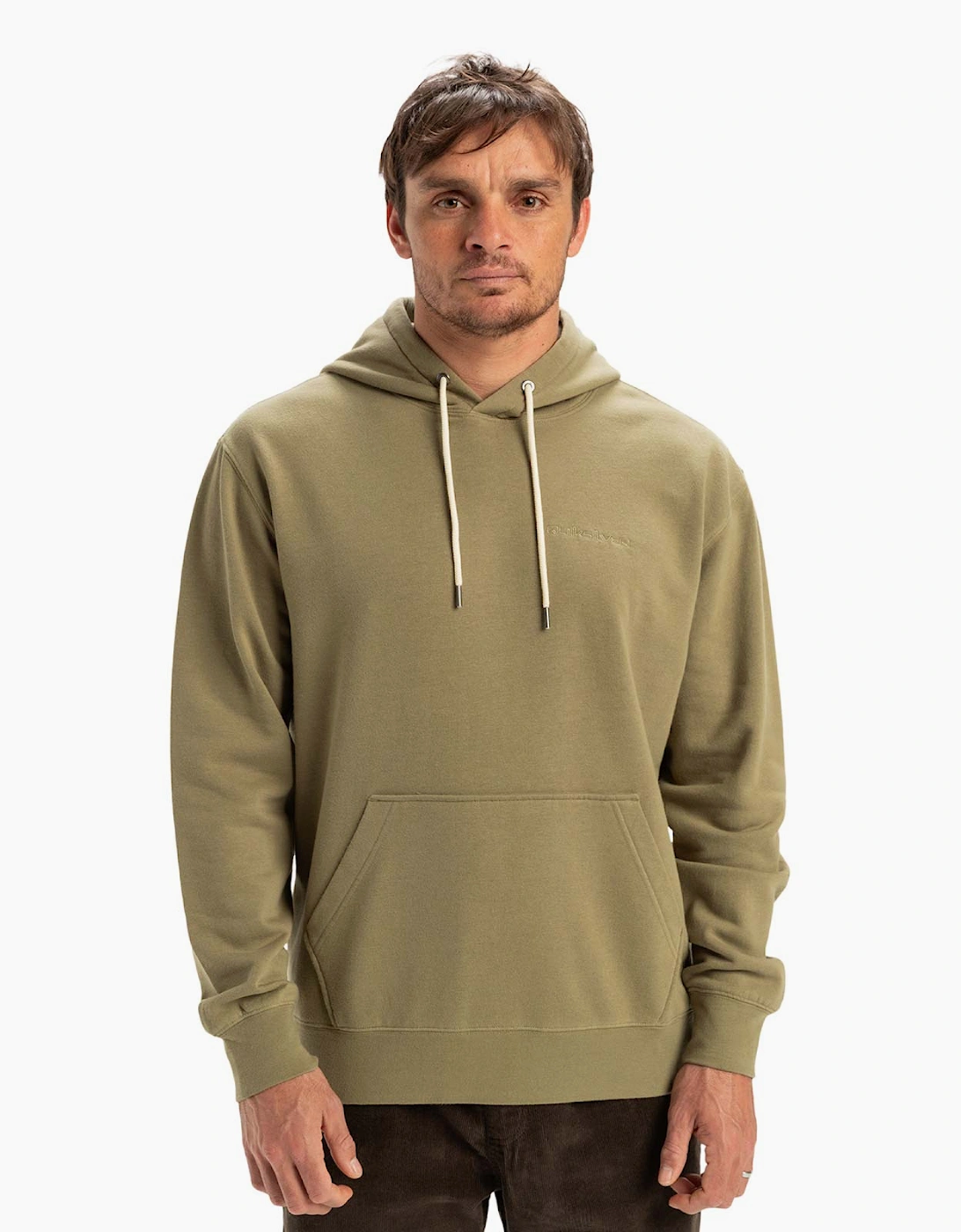 Quiksilver Men's Green Salt Water Hood Hoodie  38 M