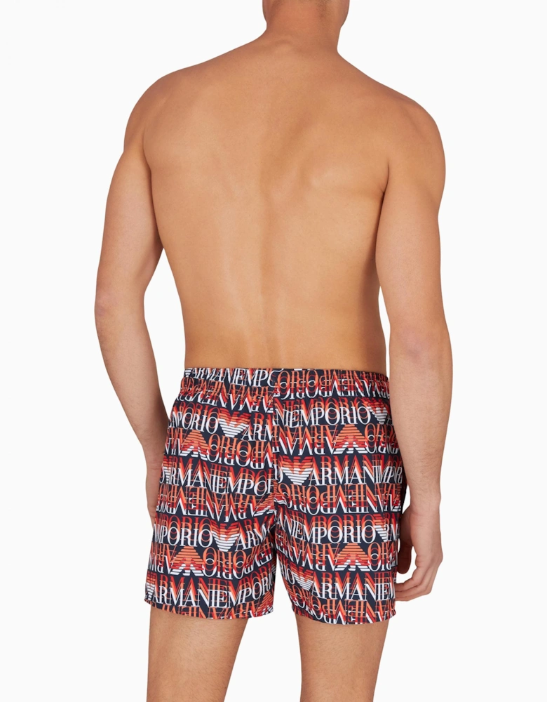 Large Logo Beach Shorts