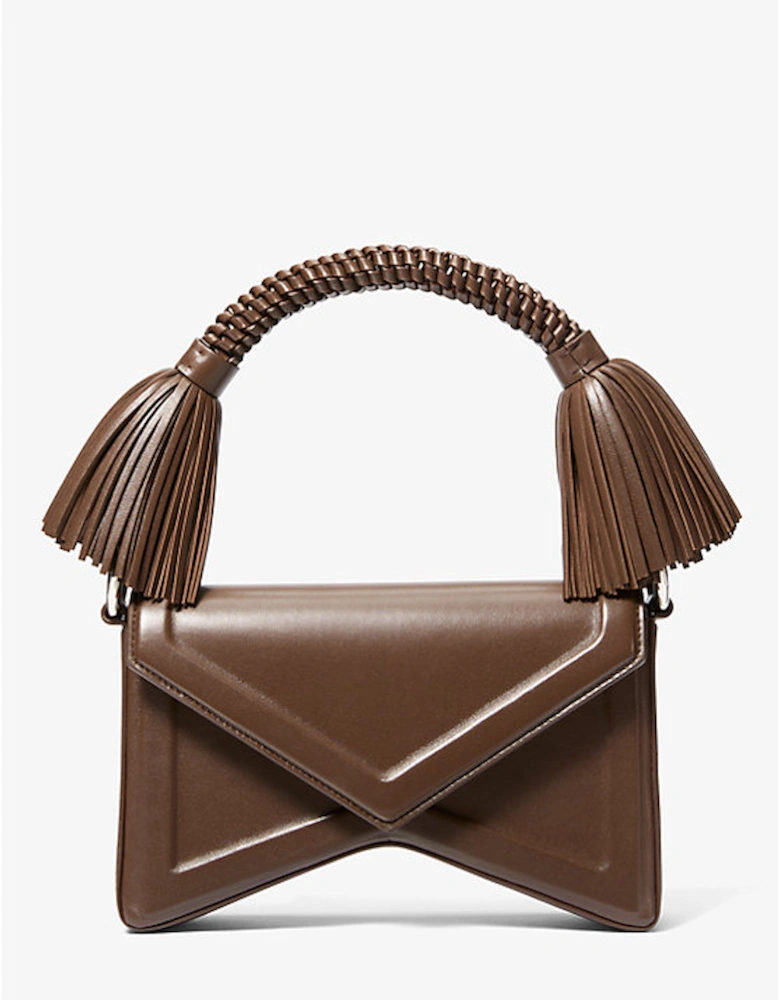 Manhatta Leather Tassel Shoulder Bag