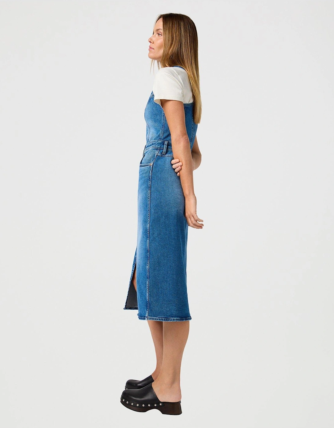 The Denim Dress - Blue